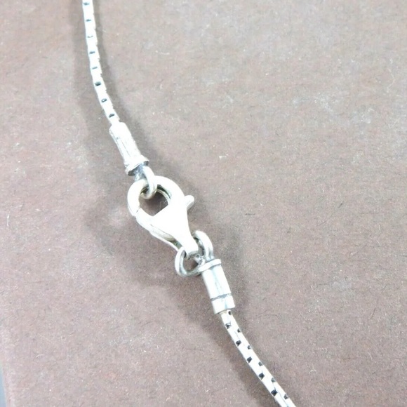 Silpada Vintage RARE Sterling Silver Twisted Cross Necklace - Picture 8 of 10